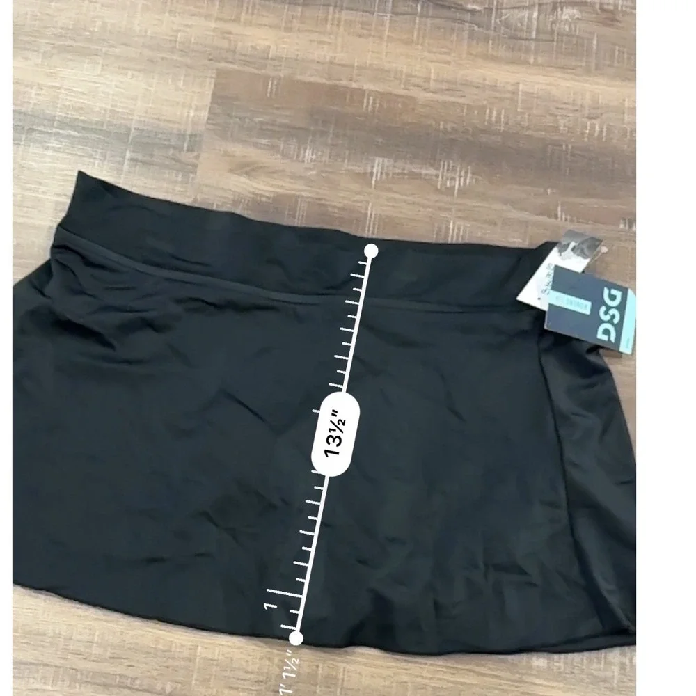 DSG Dick's Women's Rachel Swim Skirt Skort size‎ XL brief flouncy full coverage